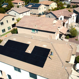 Bluesun 370W 34.9V Mono Perc Half Cell High Efficiency Solar Panel For Home Energy Storage System